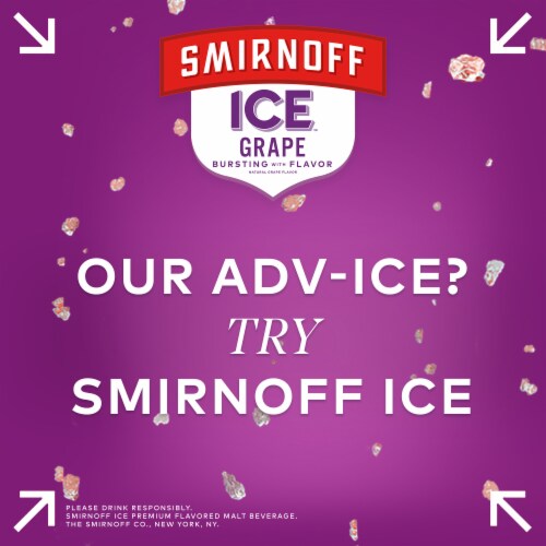 Smirnoff Ice Grape Perspective: right