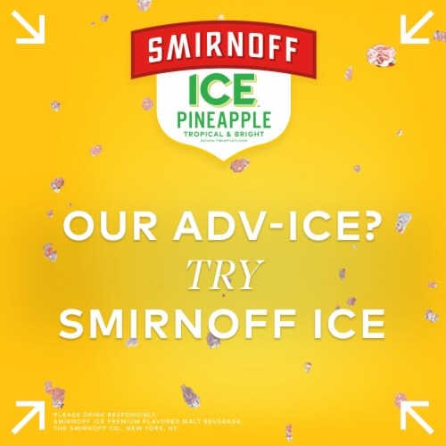 Smirnoff Ice Pineapple Perspective: right