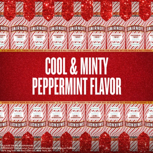 Smirnoff Vodka Peppermint Twist Perspective: right