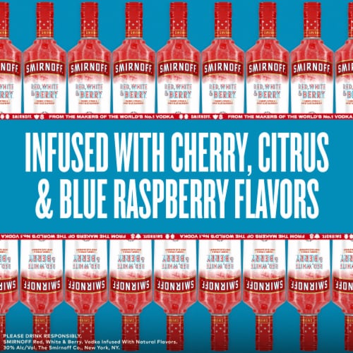 Smirnoff™ Vodka Red White and Berry Perspective: right