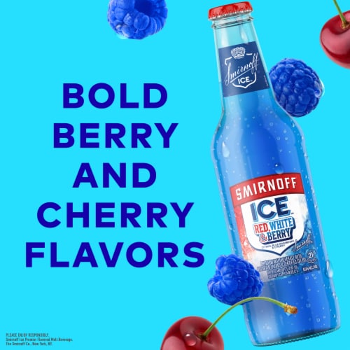 Smirnoff Ice Red White & Berry Perspective: right