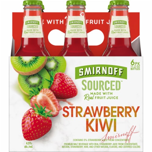 Smirnoff Sourced Strawberry Kiwi Perspective: right