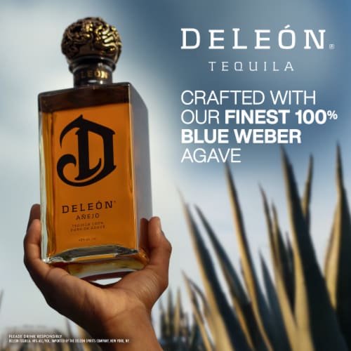 DeLeon Tequila Anejo Perspective: right