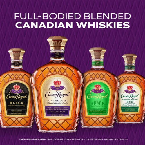 Crown Royal™ Peach Flavored Whisky Perspective: right
