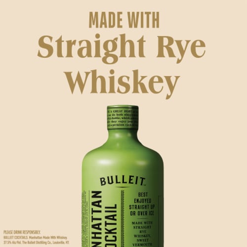 Bulleit Cocktail Manhattan (RTS) Perspective: right