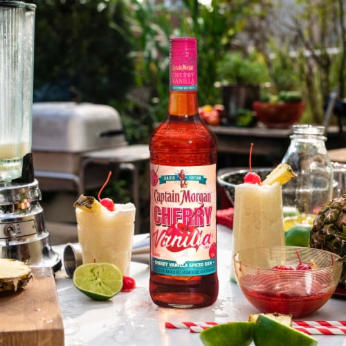 Captain Morgan™ Cherry Vanilla Spiced Rum Perspective: right