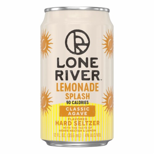 Lone River Lemonade Splash Hard Seltzer Perspective: right