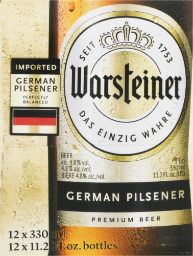 Warsteiner German Pilsener Perspective: right