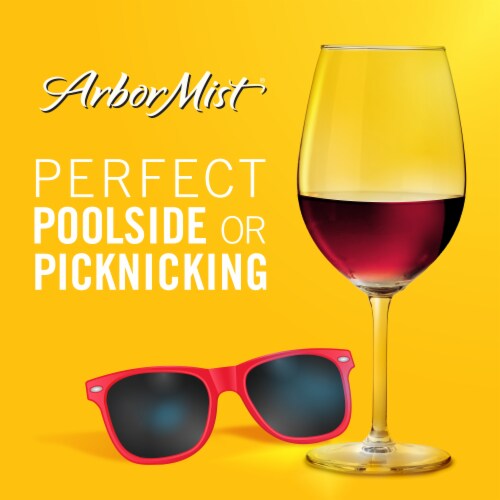 Arbor Mist Zinfandel Sangria Red Wine Perspective: right