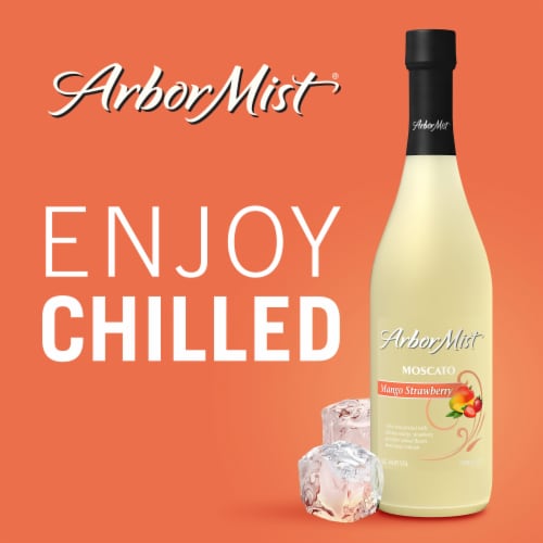 Arbor Mist Mango Strawberry Sweet White Wine Perspective: right