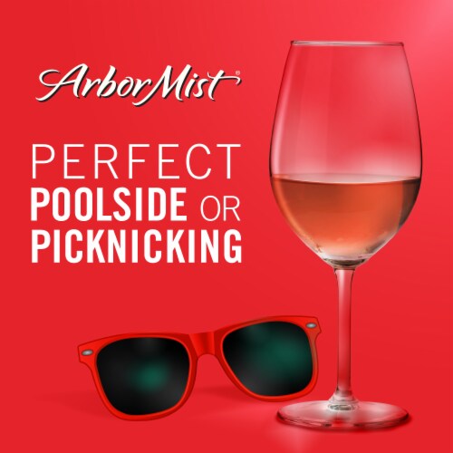 Arbor Mist Cherry Red Moscato Sweet Wine Perspective: right