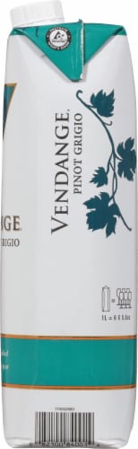 Vendange Pinot Grigio White Wine Perspective: right