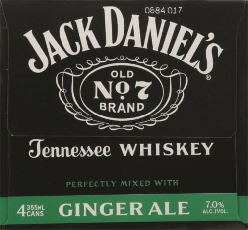 Jack Daniel's® Ginger Ale Cans Perspective: right