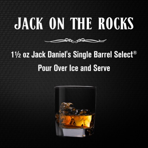 Jack Daniel's Single Barrel Select Tennessee Whiskey Perspective: right