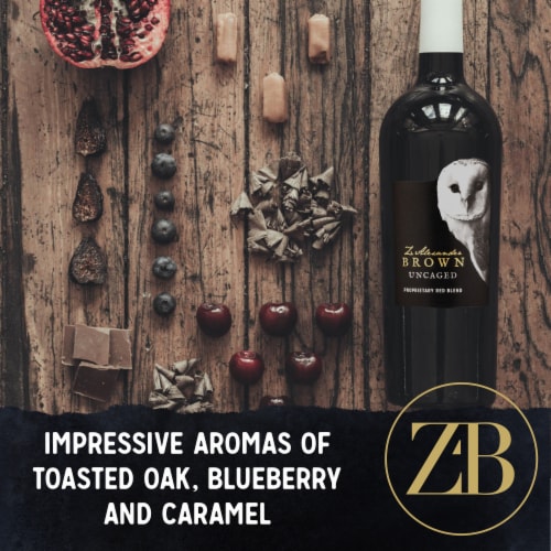 Z. Alexander Brown California Red Blend Wine Perspective: right