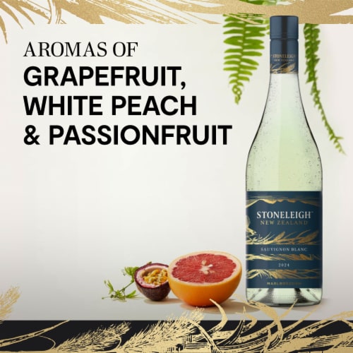 Stoneleigh Sauvignon Blanc White Wine, Marlborough, New Zealand, Perspective: right