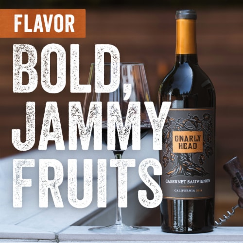 Gnarly Head California Cabernet Sauvignon Red Wine Perspective: right