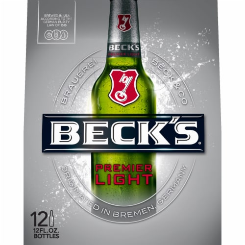 Beck's® Premier Light Beer Perspective: right