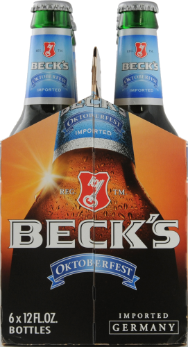 Beck's Oktoberfest Lager Perspective: right