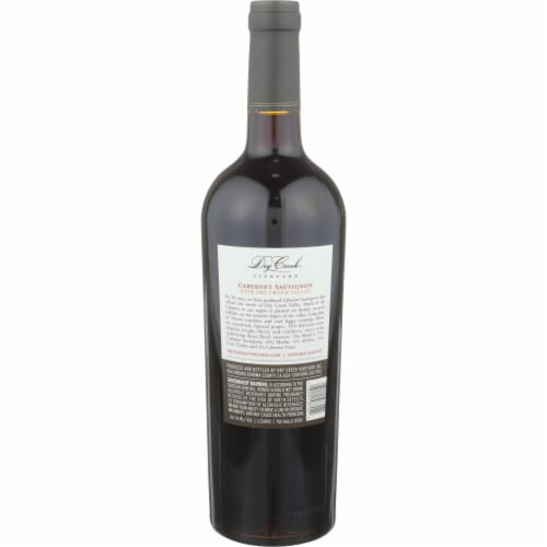 Dry Creek Vineyard Cabernet Sauvignon California Red Wine Perspective: right