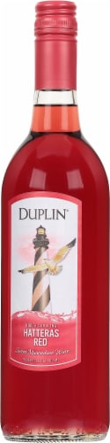 Duplin® Hatteras Red Sweet Muscadine North Carolina Red Wine Perspective: right
