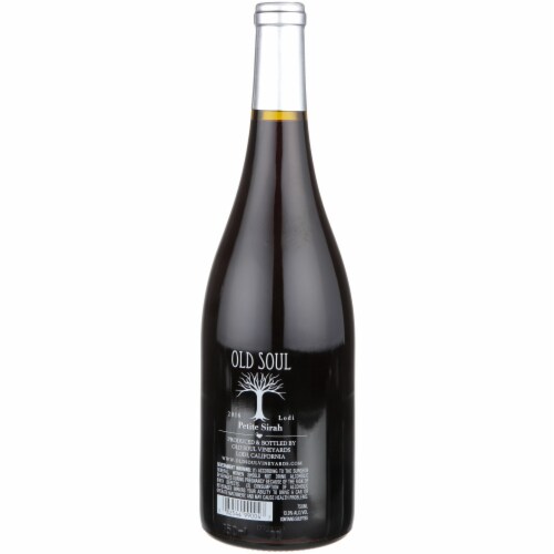 Old Soul Old Vine Petite Sirah California Red Wine Perspective: right