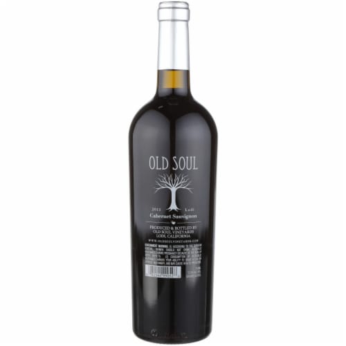 Old Soul Cabernet Sauvignon California Red Wine Perspective: right