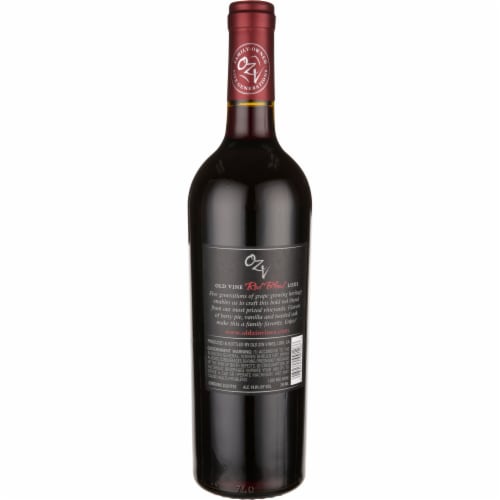 OZV Red Blend California Wine Perspective: right