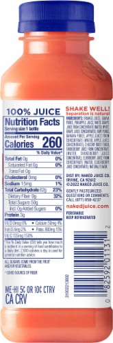 Naked® Juice Guava No Sugar Added Fruit Smoothie Drink Perspective: right