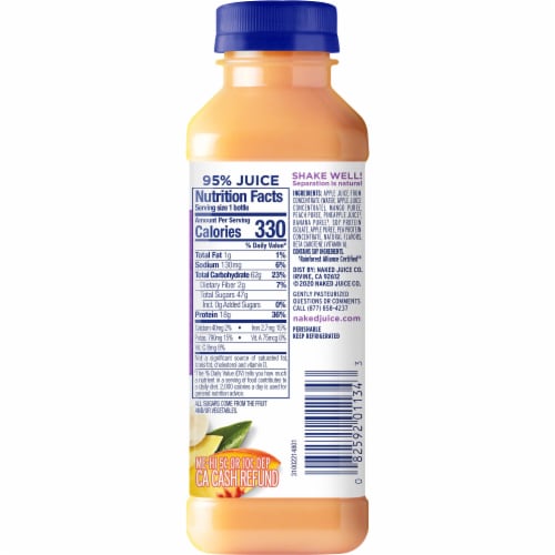 Naked Juice Blue Machine Juice Blend Review