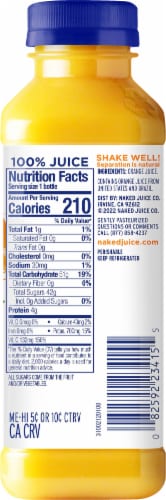 Naked O J Orange Juice 15.2 fl oz Foods Co