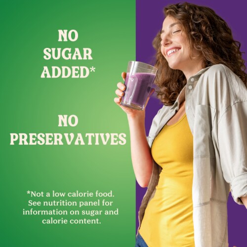 Naked Juice Double Berry No Sugar Added Protein Juice Smoothie Perspective: right