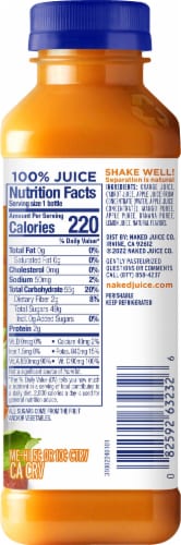 Naked® Orange Carrot Mango Juice Blend Perspective: right