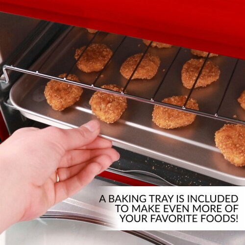 Nostalgia Retro Convection Toaster Oven Perspective: right