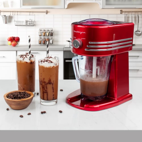 Nostalgia Retro Frozen Beverage Station - Retro Red Perspective: right