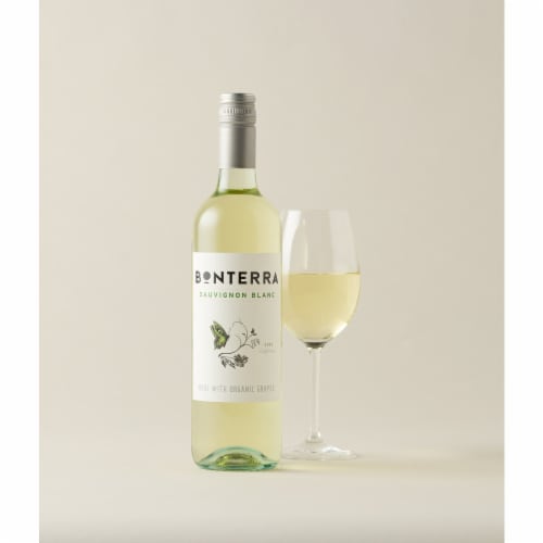 Bonterra Sauvignon Blanc California White Wine Perspective: right