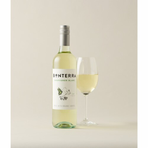 Bonterra Sauvignon Blanc California White Wine Perspective: right