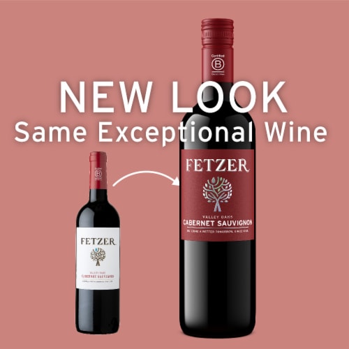 Fetzer® Valley Oaks Cabernet Sauvignon Red Wine 750ml Perspective: right