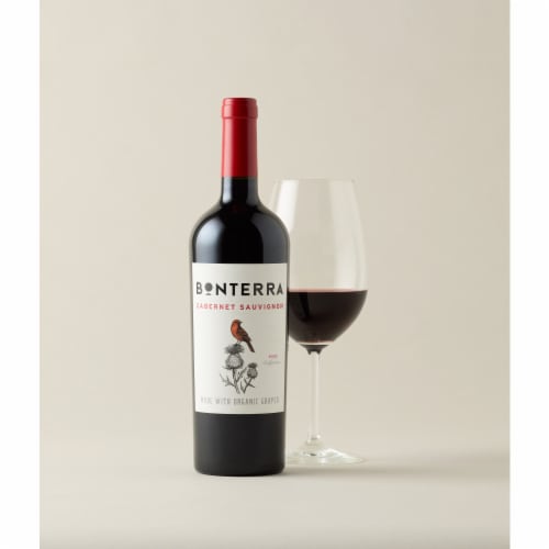 Bonterra Cabernet Sauvignon California Red Wine Perspective: right