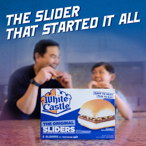 White Castle® The Original Hamburger Sliders Perspective: right