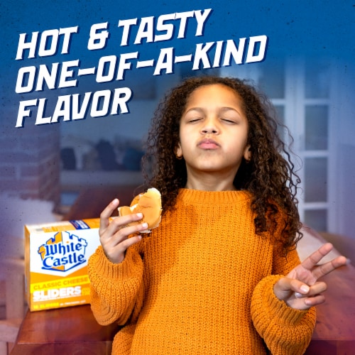 White Castle Classic Cheese Sliders Perspective: right