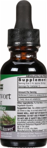 Nature's Answer Motherwort Herbal Supplement 2000mg Perspective: right