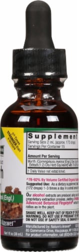Nature's Answer Myrrh Herbal Supplement 2000mg Perspective: right