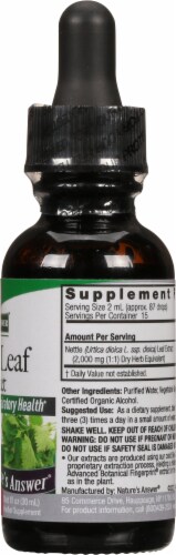 Nature's Answer Nettle Herbal Supplement 2000mg Perspective: right