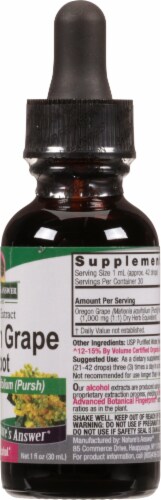 Nature's Answer Oregon Grape Herbal Supplement 1000mg Perspective: right