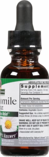 Nature's Answer Chamomile Extract 2400 mg Perspective: right