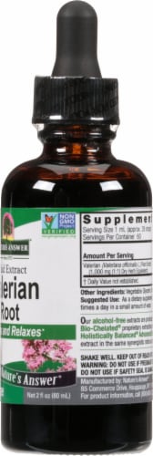 Natures Answer Valerian Root Extract 1000 mg Perspective: right