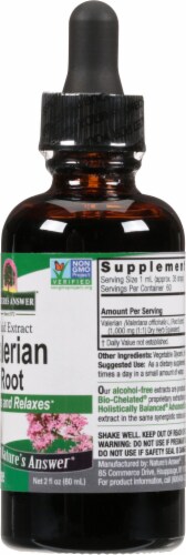 Natures Answer Valerian Root Extract 1000 mg Perspective: right