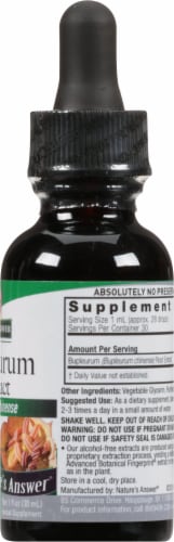 Nature's Answer Bupleurum Extract 1000mg Perspective: right