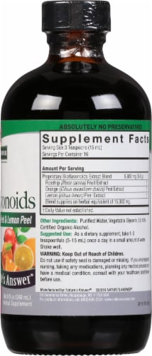Nature's Answers Bio-Flavonoids Herbal Supplement 15000mg Perspective: right